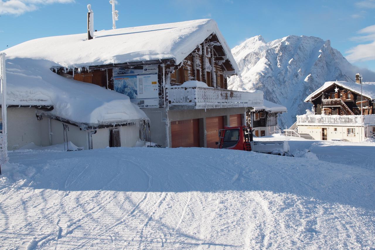 Chalet Skilift Rosswald Exteriér fotografie